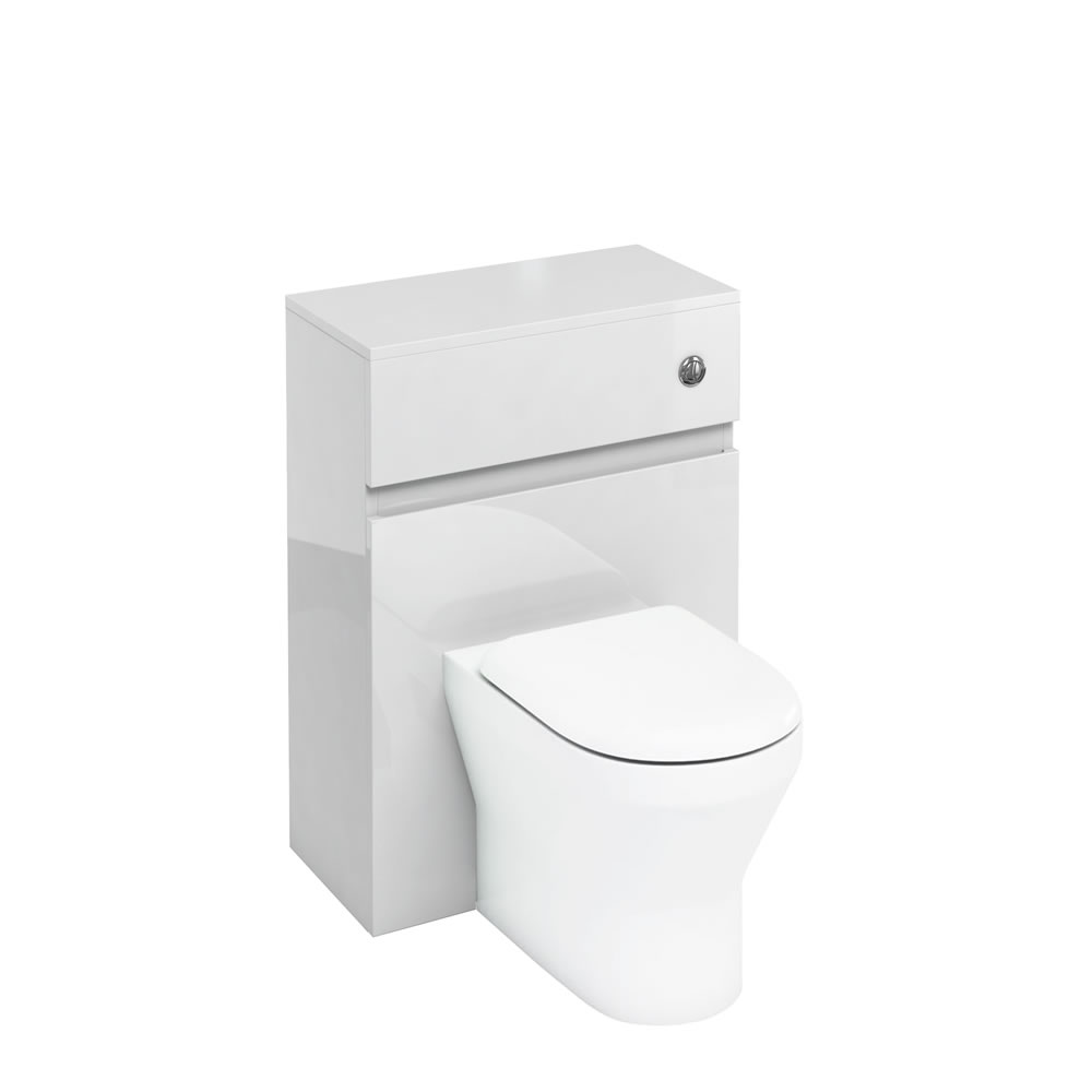 600mm back-to-wall WC cabinet with dual flush button